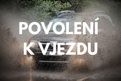 Lesní krajina k tématu Povolení k vjezdu